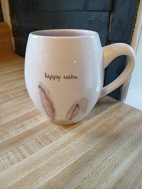 Rae Dunn NWOT Happy Easter Large Coffee Mug